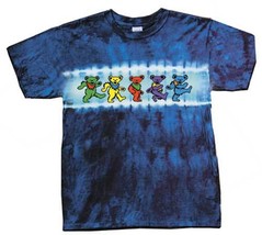 Grateful Dead Dancing Bears KIDS Tie Dye Shirt  Toddler  Youth   YXS  YS  YM  YL - £15.61 GBP