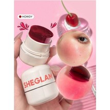SHEGLAM Jelly Wow Blush Stick – Howdy Shade – Lip &amp; Cheek Tint in Rosy Plum - $14.99