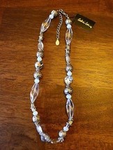 Cookie Lee Faceted Glass Necklace "New With Tags"Jewelry-Fashion-Vintage-Antique - $9.95