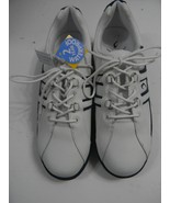 Women&#39;s Lady Fairway Golf Shoes Athletic Size 8M White Rubber Spikes Sty... - $28.56