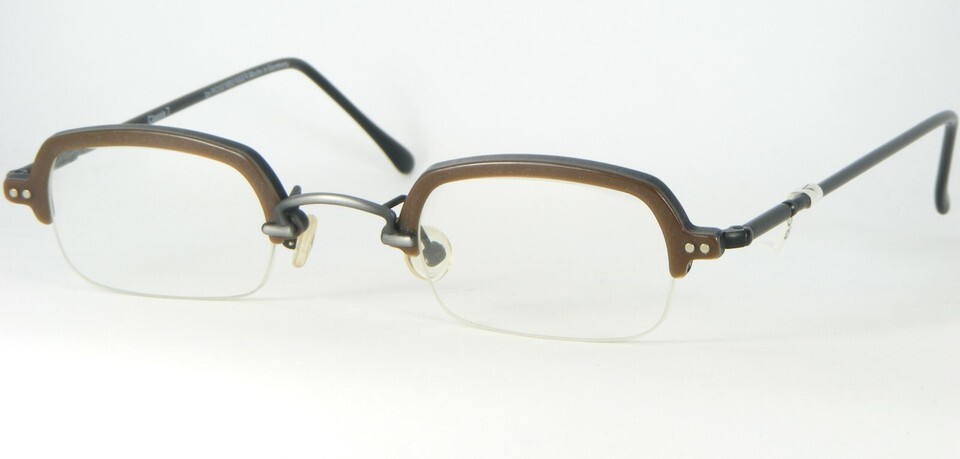 Vintage Classix 7 by ROSENBERGER BROWN MOCHA UNIQUE RARE EYEGLASSES GLASSES - $57.09