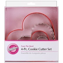 Nesting Metal Cookie Cutter Set 4/Pkg-From The Heart - £19.70 GBP