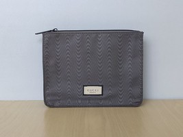 Gucci Ash Grey Men&#39;s Cosmetic Pouch / Bag WORLDWIDE SHIPPING T 0006 - $22.28