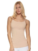 Felina Womens Tank Top, 1-Piece Size X-Large Color Nude - £27.44 GBP