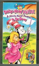 Daisy-Head Mayzie VHS (1995) Dr. Seuss Cat in the Hat Hanna-Barbera Cartoon - $14.80