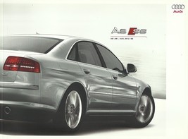 2009 Audi A8 S8 sales brochure catalog US 09 A8L L W12 - £10.01 GBP