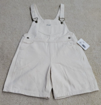 Vintage 90s Baby Guess Jeans Overalls Toddler Kids 4Y White - £18.90 GBP