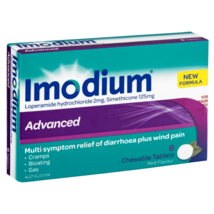 Imodium Advanced 6 Chewable Tablets - $77.04