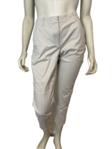 J.Jill Women&#39;s Live-In Cropped Chinos Size 6 Beige - $265.13 MXN