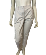 J.Jill Women&#39;s Live-In Cropped Chinos Size 6 Beige - $19.71 CAD