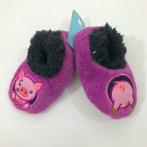 Baby Snoozies Slippers Non Skid Baby 3-6 Months Piggy - £8.54 GBP