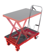 VEVOR Hydraulic Lift Table Cart, 500lbs Capacity 28.5 inch Lifting Heigh... - $135.99