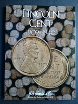 He Harris Lincoln Cents Penny Coin Folder 1909-1940 Number 1 Album Book 2672 - £7.52 GBP