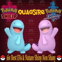 Pokemon Sword and Shield Quagsire 6IV Best EVs &amp; Nature Shiny &amp; Non Shiny - $2.50