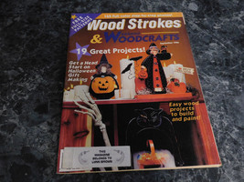 Wood Strokes &amp; Weekend Woodcrafts Magazine September 1996 Wanda witch Cookie jar - £2.36 GBP