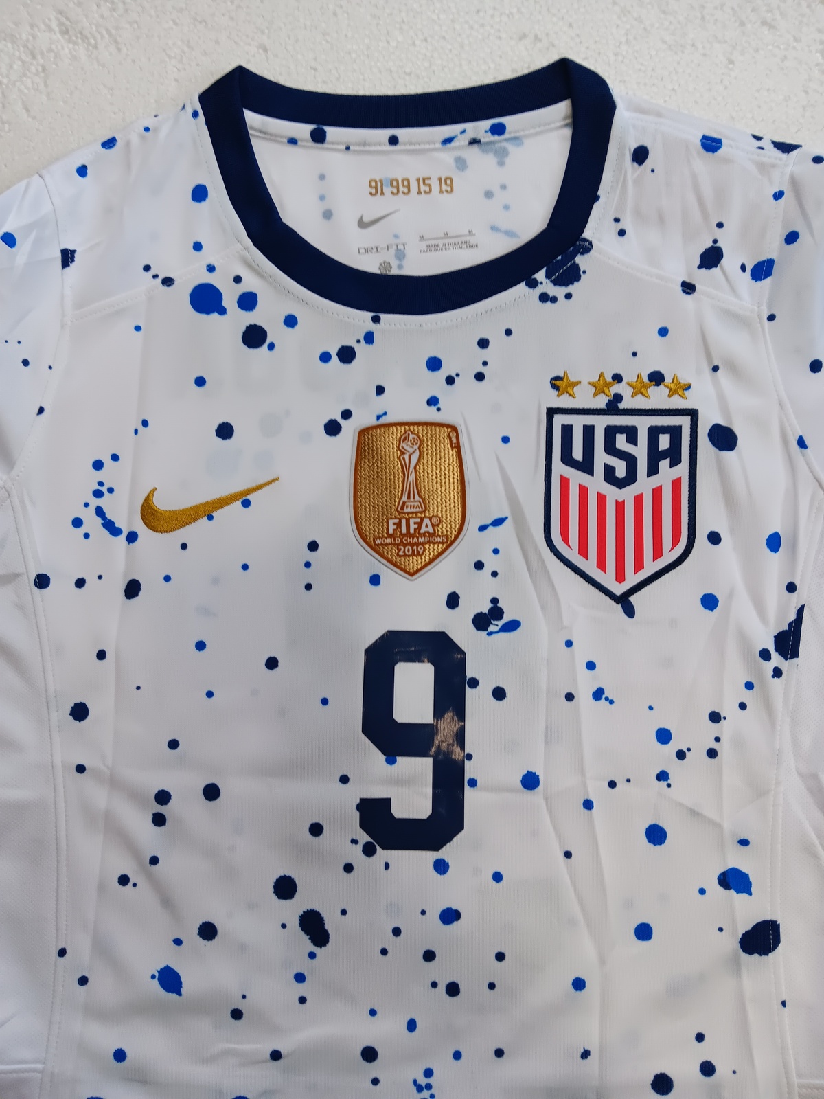 Mallory Swanson USA USWNT 2023 World Cup Stadium White Home Womens Soccer Jersey Item image 3