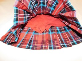 The Children&#39;s Place Girl&#39;s Youth Skirt Skort Size Variations Plaid Red ... - £12.28 GBP