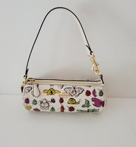 Coach CR831 Nolita Barrel Bag Creature Print Small Handbag Wristlet Chalk Multi - £100.22 GBP