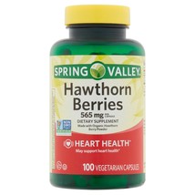 Spring Valley Hawthorn Berries Vegetarian Capsules, 565 mg, 100 count..+ - $29.99