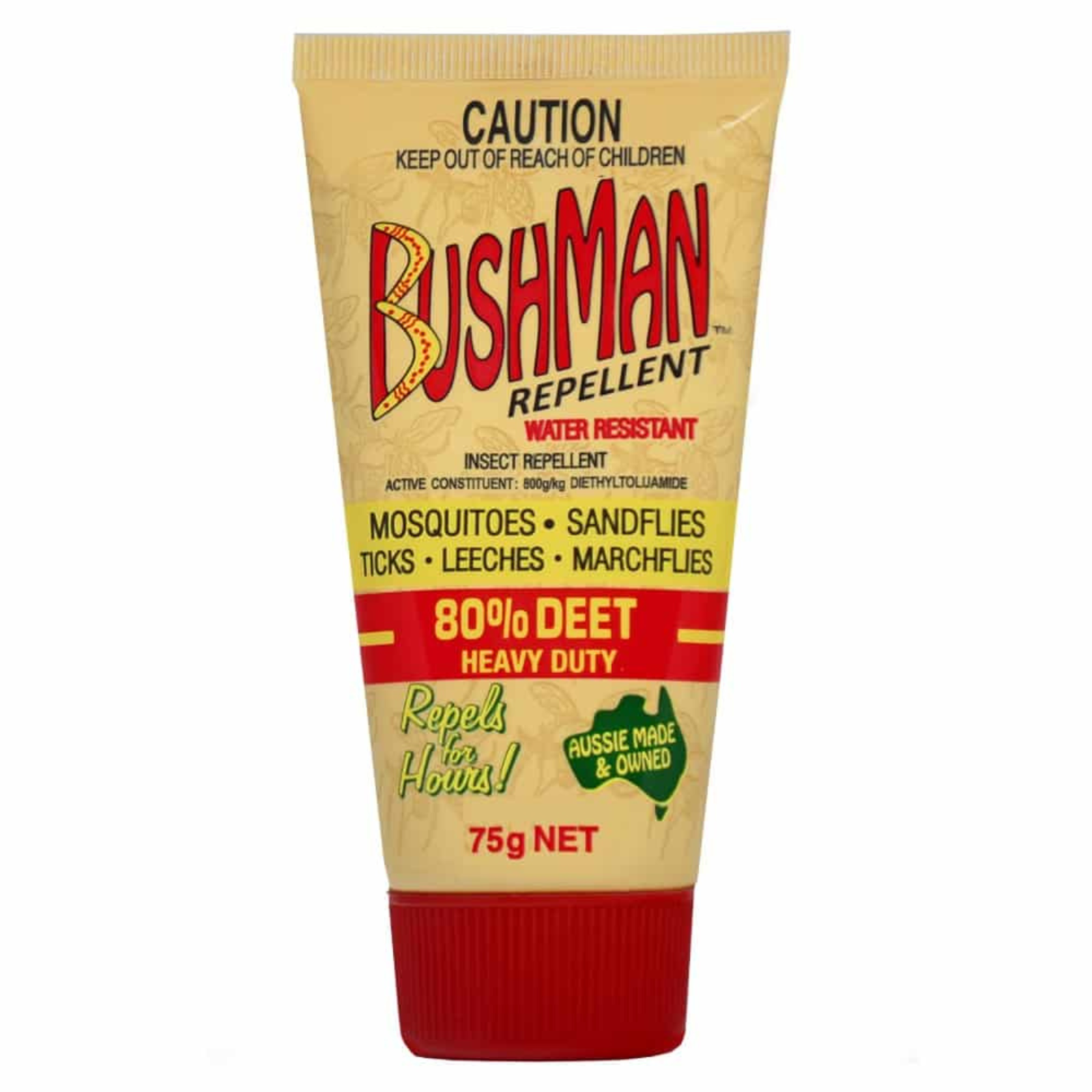 Primary image for Bushman Heavy Duty Insect Repellent Gel 75g