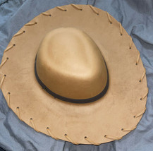 Disney Pixar Toy Story Woody Dress-Up Costume Brown Cowboy Hat Foam - £27.55 GBP