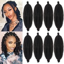 16 Inch Pre-Separated Springy Afro Twist Hair For Distressed Soft Locs 8... - $352.15 MXN