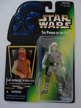 1997 Star Wars POTF Luke Skywalker in Hoth Gear Pistol Lightsaber Action Figure - £5.97 GBP