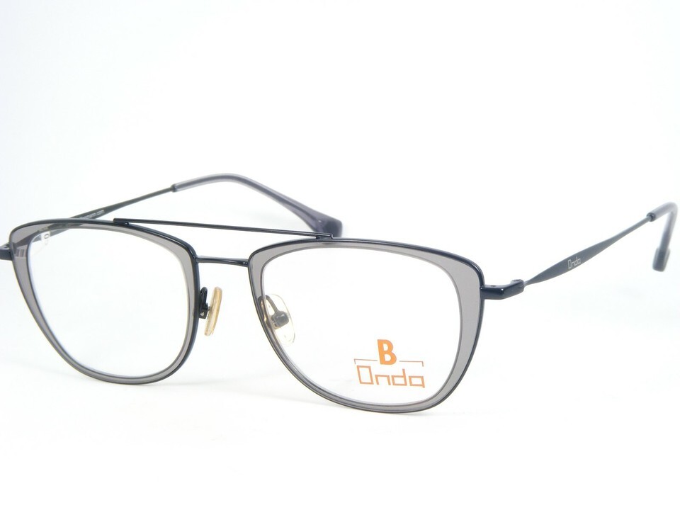 Brillenmann Onda On3025-078 BLACK /GREY UNIQUE EYEGLASSES 49-20-135mm Ge... - $93.67