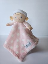 KIDS PREFERRED 2016 Baby Doll Plush Lovey.  Pink. White Pokadots.  Preowned  - $15.05