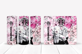 Marilyn Monroe Starbucks 20oz Stainless Steel Skinny Tumbler - £19.12 GBP