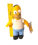 The Simpsons Homer Simpson Plush Doll (2005) by Nanco Bean Bag Plush Dol... - $14.80