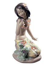 Lladro 01008738 In a Tropical Garden Figurine New - $460.00