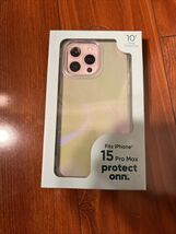 Protect Onn. Gel Phone Case For iPhone 15, 14, 13  Protection Clear - $9.00