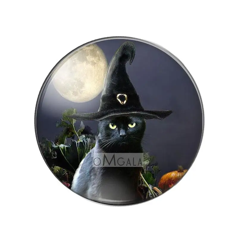 Ovely cartoon cats beauty 10pcs 8mm 10mm 12mm 18mm 20mm 25mm round photo glass cabochon thumb200