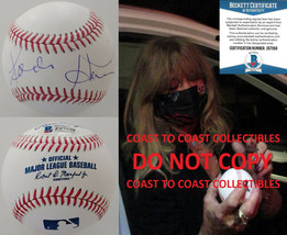 Goldie Hawn Overboard actress autographed MLB baseball COA exact proof Beckett - £355.66 GBP