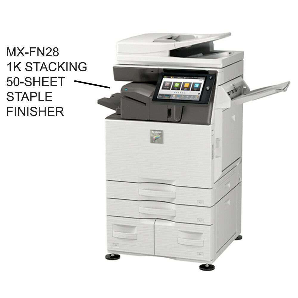 Sharp MX-FN28 1K Stacking 50 Sheet Staple Finisher for MX-6071 5071 4071 - $990.00