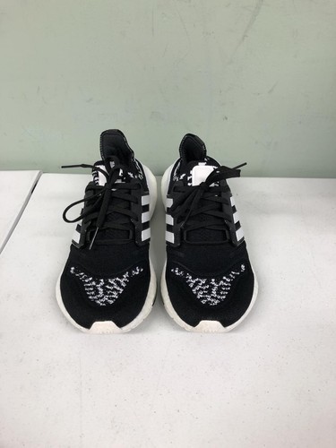 adidas Women&#39;s Ultraboost 22 Running Shoe GX8019 Black/White/Almost Lime... - $111.65