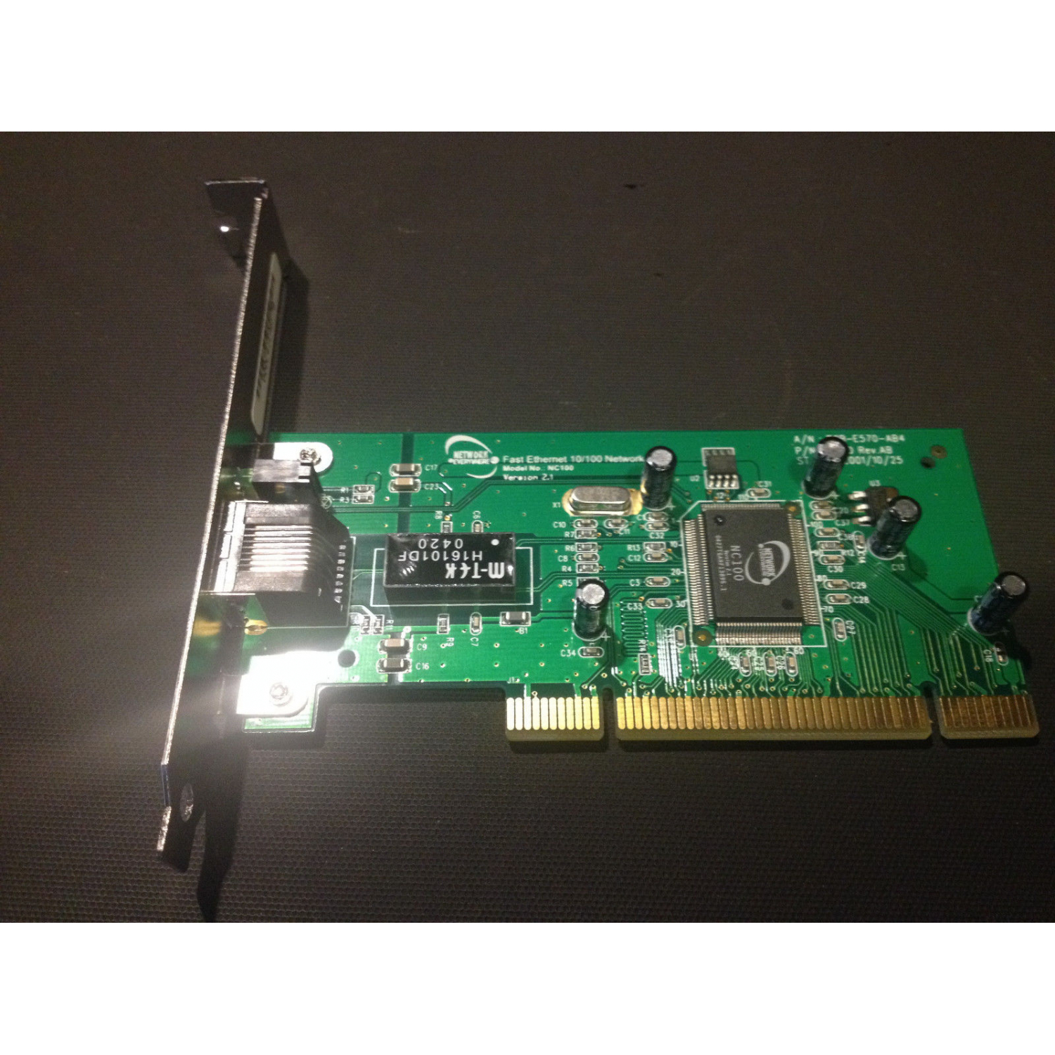 Network Everywhere  NC100   PCI NIC Fast Ethernet 10/100 Mbps Network Card - $12.00