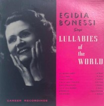 EGIDIA BONESSI Sings Lullabies Of The World SEALED LP Private Press SS 6... - £21.17 GBP