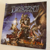 2006 DESCENT Journeys In The Dark Board Game *Rules Of Play Book Only 1s... - $29.69