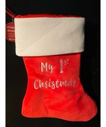 Pearhead My 1st Christmas Stocking 13.5&quot; *NEW W/Tags* lll1 - $9.99