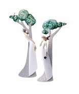 Nao by Lladro Set 1639 Song In The Trees  + 1640 Pause For Thought New i... - £196.96 GBP