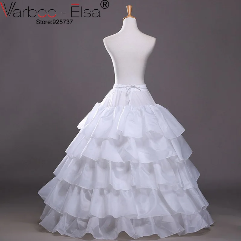 VARBOO_ELSA Free shipping Hot sale 5 layers Lotus leaf side Wedding Bridal Gown  - £42.40 GBP