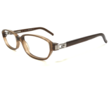 Gucci Eyeglasses Frames GG2446 7TF Brown Silver Rectangular Full Rim 51-... - $111.98