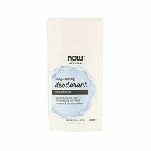 NOW Solutions, Long Lasting Deodorant, Unscented,Paraben &amp; Aluminum Free, 2.2... - £10.45 GBP