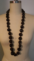New 32&quot; Best Quality BROWN Kukui Nut Necklace Lei - £7.81 GBP