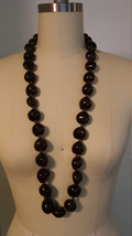 New 32&quot; Best Quality BROWN Kukui Nut Necklace Lei - £7.50 GBP