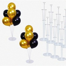 Party Perfect Balloon Stand Kit - 7 Sets of Table Balloon Stand Holder for Festi - $46.52