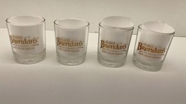 Saint Brendan’s Irish Cream Liqueur Glaases  Lot Of 4 - $19.75