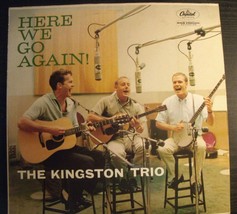 Vinyl LP-The Kingston Trio-Here We Go Again! Record &amp; Jacket NM-No dust ... - $13.75
